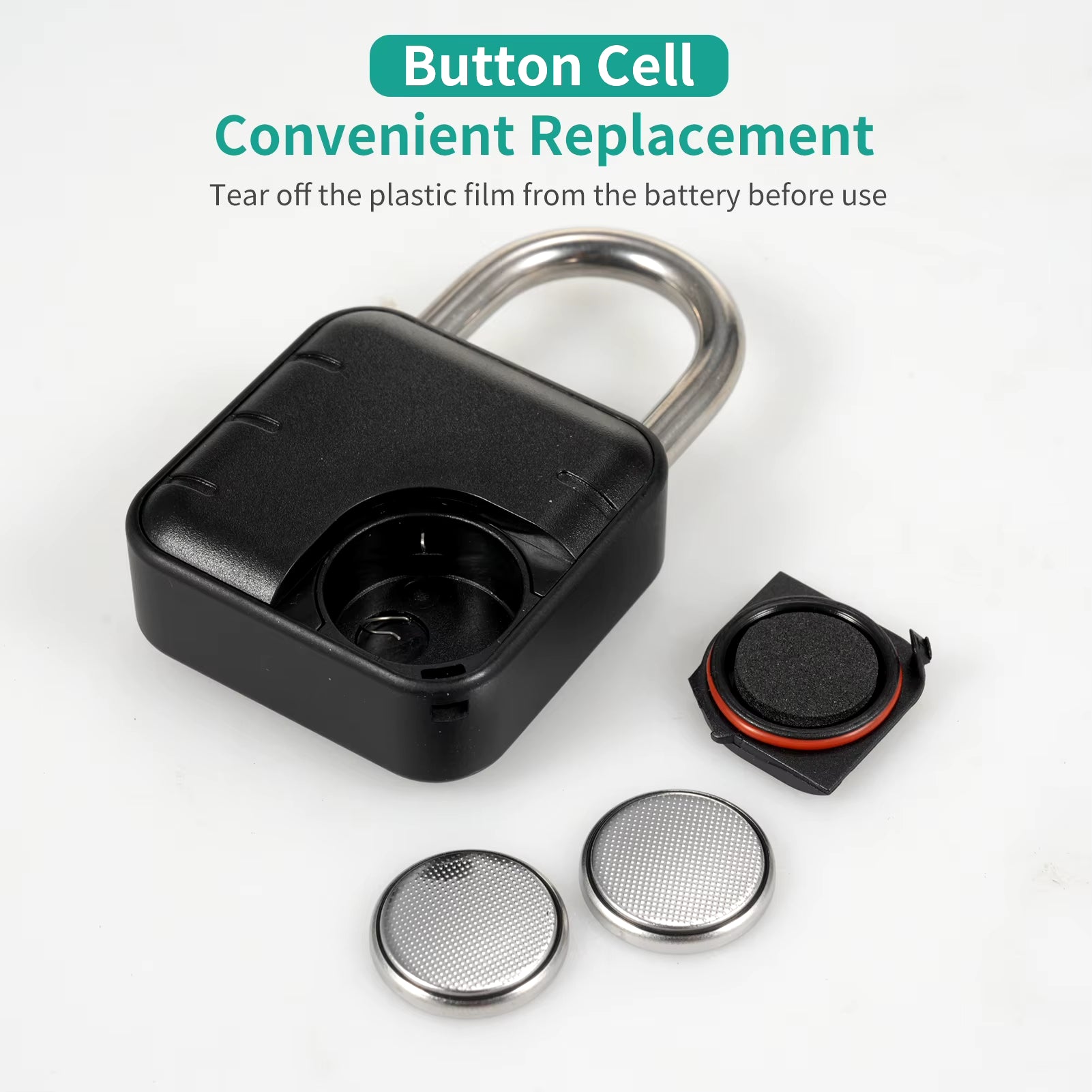 Fingerprint Padlock BT Lock Smart Padlock APP Control anti Theft Keyless Electronic Lock Waterproof for Locker Gym Gate Suitcase